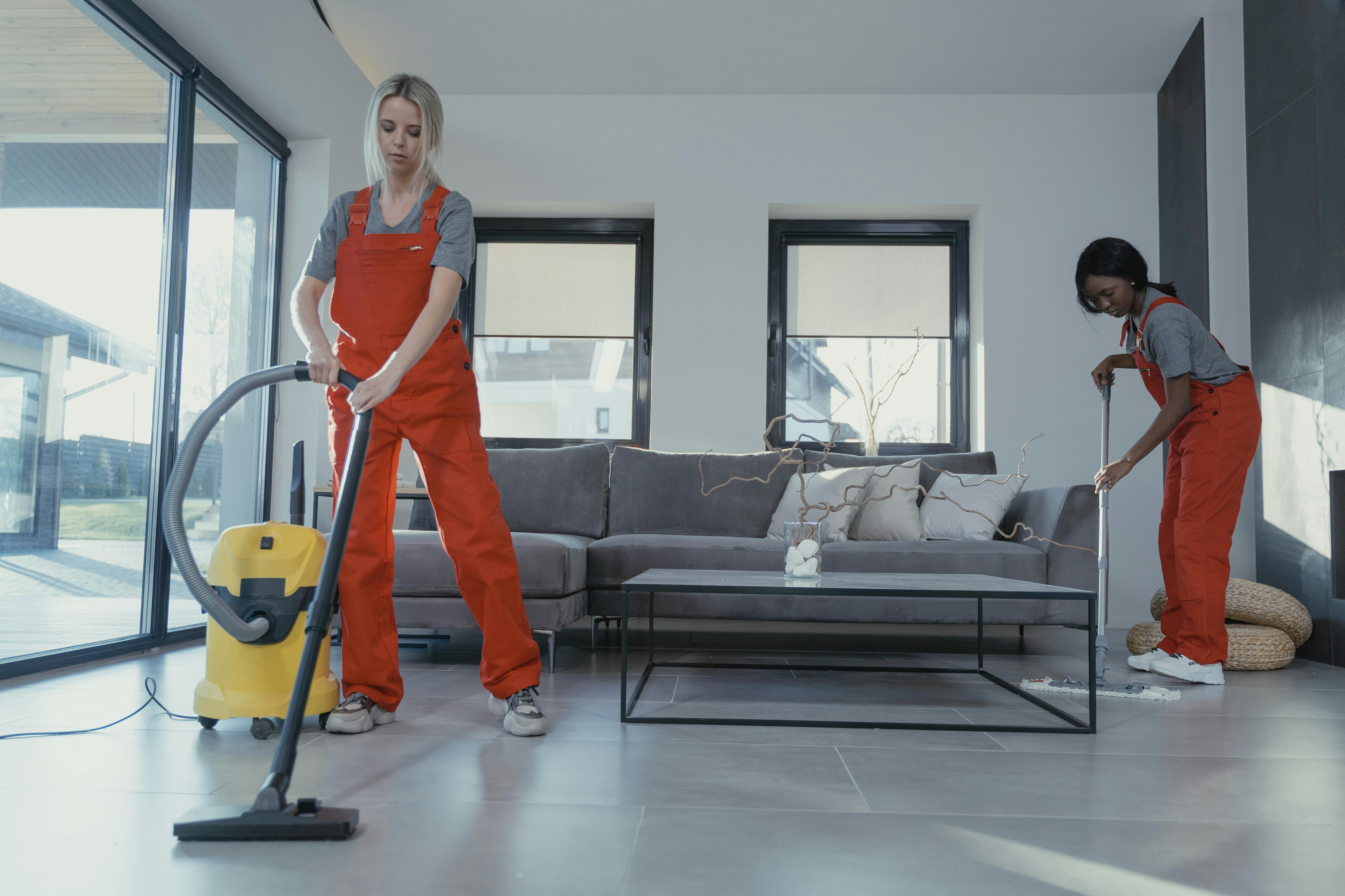 Our professional cleaning team